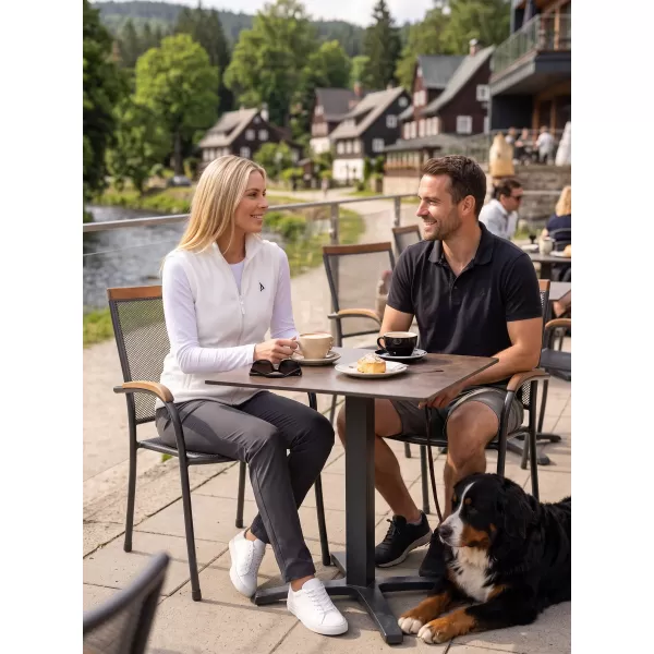  Női gyapjú mellény ALTISPORT ALW002518 FEHÉR 