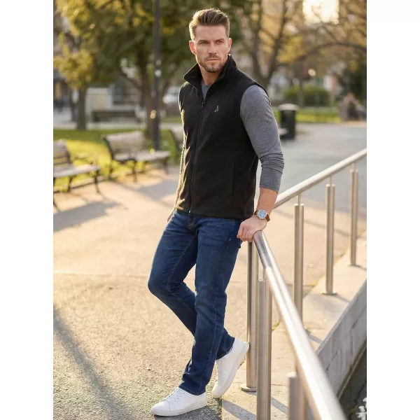  Férfi polár mellény ALTISPORT ALM002518 FEKETE 