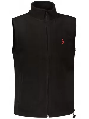 Férfi polár mellény ALTISPORT ALM002518 FEKETE ÉS PIROS