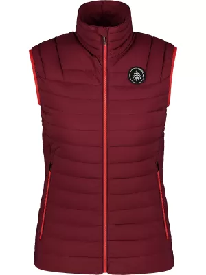 Téli mellény NORDBLANC TRAMMEL NBWJL7547 BURGUNDIA