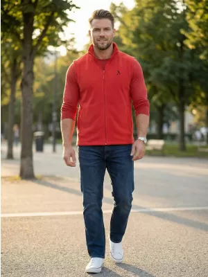 Férfi polár mellény ALTISPORT ALM002518 PIROS