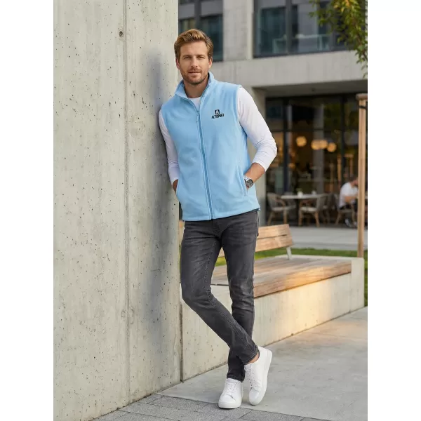  Férfi polár mellény ALTISPORT ALM006518 ÉGSZÍNKÉK 