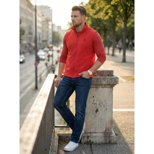  Férfi polár mellény ALTISPORT ALM002518 PIROS 