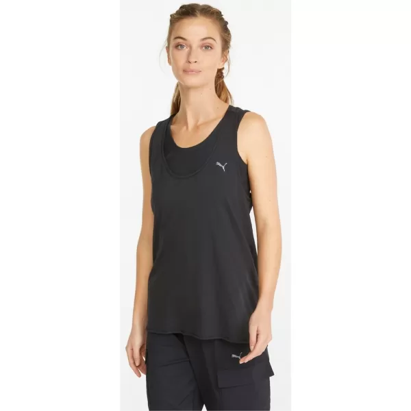  Női felső PUMA STUDIO FOUNDATION RELAXED TANK 521605-01 PUMA FEKETE 
