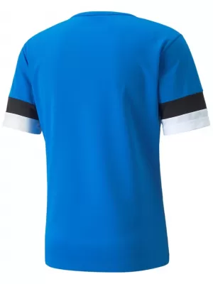 Férfi funkcionális póló PUMA TEAMRISE JERSEY 704932-02 ELECTRIC BLUE LEMONADE/ ELEKTROMOS KÉK LIMONÁDÉ/PUMA FEKETE/PUMA FEHÉR