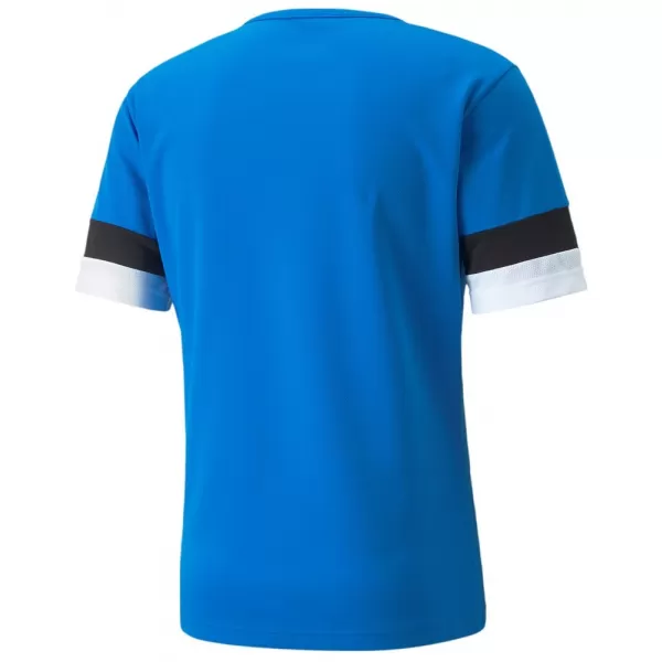  Férfi funkcionális póló PUMA TEAMRISE JERSEY 704932-02 ELECTRIC BLUE LEMONADE/ ELEKTROMOS KÉK LIMONÁDÉ/PUMA FEKETE/PUMA FEHÉR 