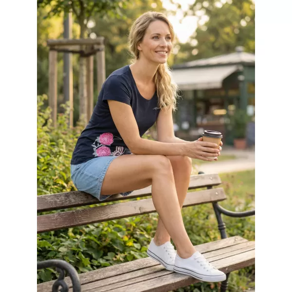  Női póló ALTISPORT ALW146122 SÖTÉTKÉK 