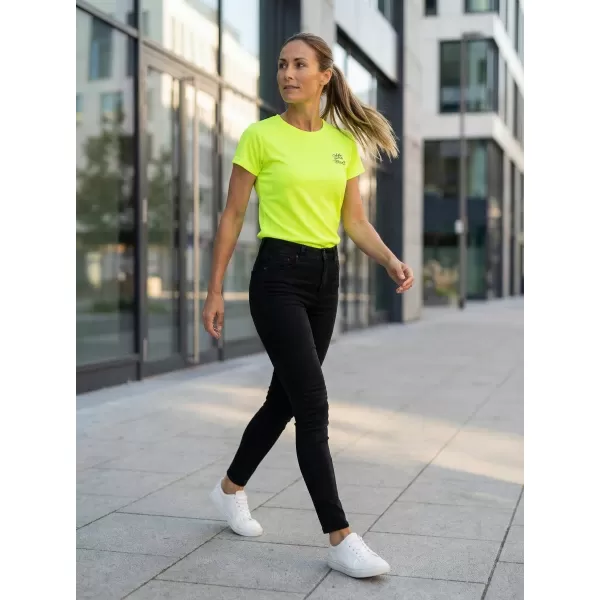 Funkcionális női póló ALTISPORT ALW056140 NEON SÁRGA 
