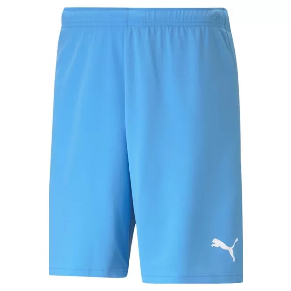  Férfi rövidnadrág PUMA TEAMRISE SHORT 704942-18 TEAM LIGHT BLUE/ CSAPAT VILÁGOSKÉK/PUMA FEHÉR 