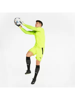 Férfi rövidnadrág PUMA TEAMLIGA SHORTS 704924-22 YELLOW ALERT/ SÁRGA FIGYELMEZTETŐ/PUMA FEKETE