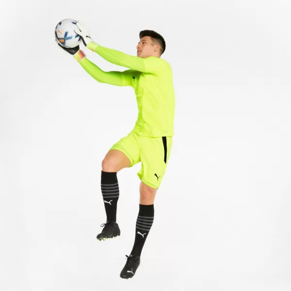  Férfi rövidnadrág PUMA TEAMLIGA SHORTS 704924-22 YELLOW ALERT/ SÁRGA FIGYELMEZTETŐ/PUMA FEKETE 