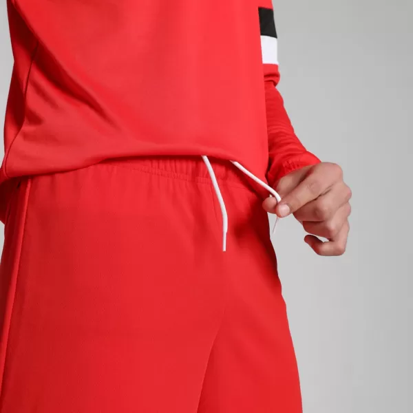  Férfi rövidnadrág PUMA TEAMRISE SHORT 704942-01 PUMA PIROS/PUMA FEHÉR 