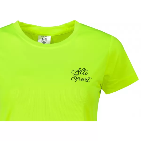  Funkcionális női póló ALTISPORT ALW056140 NEON SÁRGA 