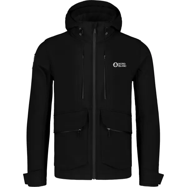  Férfi softshell kabát NORDBLANC SITE NBWSM7575 FEKETE 