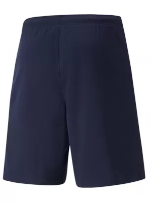 Férfi rövidnadrág PUMA TEAMRISE SHORT 704942-06 PEACOAT/ PÁVA/PUMA FEHÉR