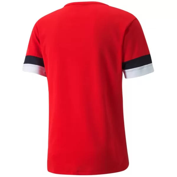  Férfi funkcionális póló PUMA TEAMRISE JERSEY 704932-01 PUMA PIROS/PUMA FEKETE/PUMA FEHÉR 