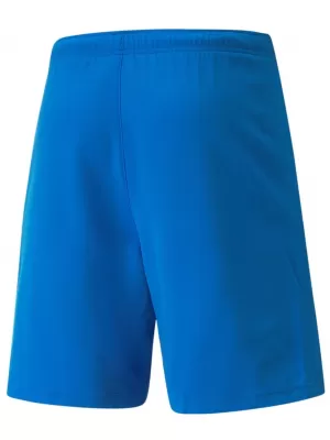 Férfi rövidnadrág PUMA TEAMRISE SHORT 704942-02 ELECTRIC BLUE LEMONADE/ ELEKTROMOS KÉK LIMONÁDÉ/PUMA FEHÉR