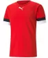 Férfi funkcionális póló PUMA TEAMRISE JERSEY 704932-01 PUMA PIROS/PUMA FEKETE/PUMA FEHÉR