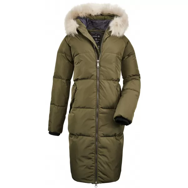  Női kabát KILLTEC VENTOSO WMN QUILTED CT A KHAKI 