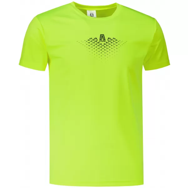  Pánské funkční triko ALTISPORT CARRYOVER ALM148124 LIMETKOVÁ 