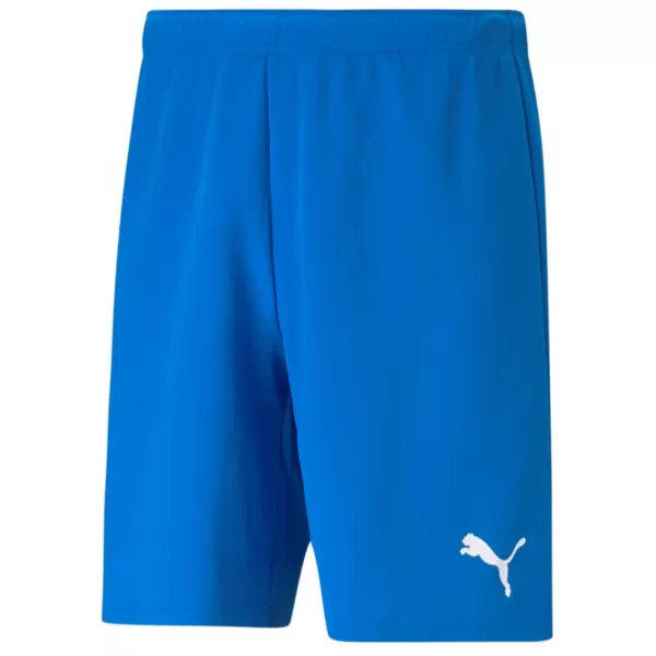  Férfi rövidnadrág PUMA TEAMRISE SHORT 704942-02 ELECTRIC BLUE LEMONADE/ ELEKTROMOS KÉK LIMONÁDÉ/PUMA FEHÉR 