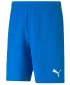 Férfi rövidnadrág PUMA TEAMRISE SHORT 704942-02 ELECTRIC BLUE LEMONADE/ ELEKTROMOS KÉK LIMONÁDÉ/PUMA FEHÉR