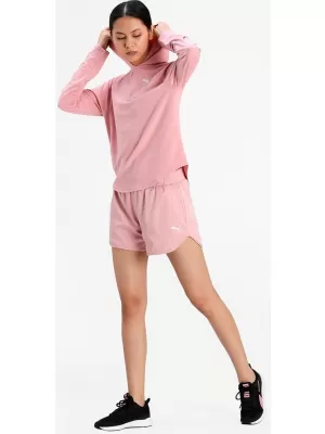 Női rövidnadrág PUMA ACTIVE 4 WOVEN SHORTS 586862-80 MENYASSZONYI RÓZSA