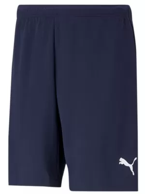 Férfi rövidnadrág PUMA TEAMRISE SHORT 704942-06 PEACOAT/ PÁVA/PUMA FEHÉR