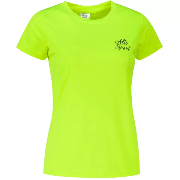 Funkcionális női póló ALTISPORT ALW056140 NEON SÁRGA 