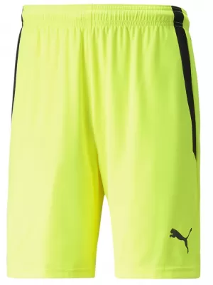 Férfi rövidnadrág PUMA TEAMLIGA SHORTS 704924-22 YELLOW ALERT/ SÁRGA FIGYELMEZTETŐ/PUMA FEKETE