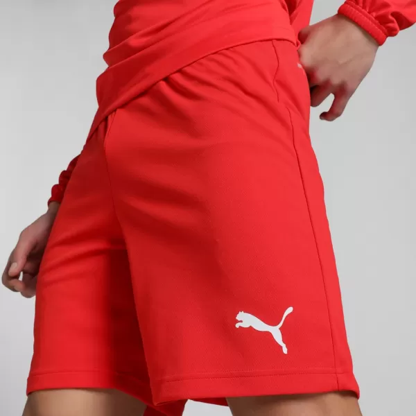  Férfi rövidnadrág PUMA TEAMRISE SHORT 704942-01 PUMA PIROS/PUMA FEHÉR 