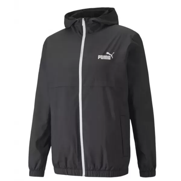  Férfi dzseki PUMA ESS SOLID WINDBREAKER 847484-01 BLACK PUMA FEKETE 