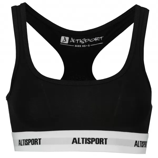  Női melltartó ALTISPORT DAKA LUNX085 FEKETE-FEHÉR 