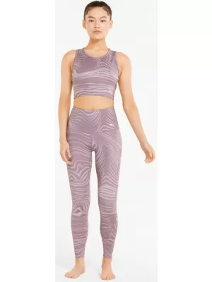 Női leggings PUMA STUDIO AOP HW TIGHT 521562-18 FÜRJ