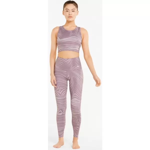  Női leggings PUMA STUDIO AOP HW TIGHT 521562-18 FÜRJ 