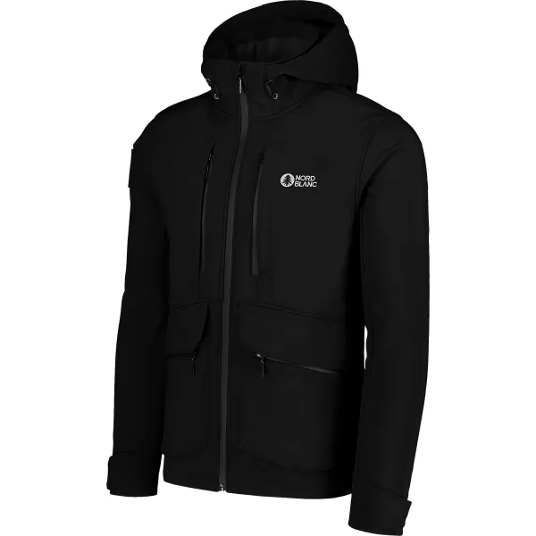  Férfi softshell kabát NORDBLANC SITE NBWSM7575 FEKETE 