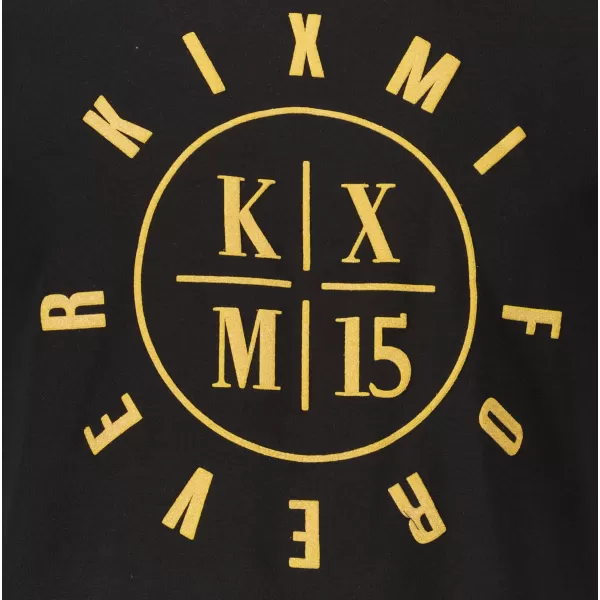  Férfi póló KIXMI KIXM004129 FEKETE ÉS ARANY 