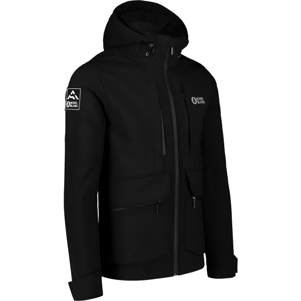  Férfi softshell kabát NORDBLANC SITE NBWSM7575 FEKETE 
