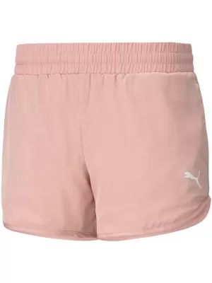 Női rövidnadrág PUMA ACTIVE 4 WOVEN SHORTS 586862-80 MENYASSZONYI RÓZSA