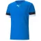 Férfi funkcionális póló PUMA TEAMRISE JERSEY 704932-02 ELECTRIC BLUE LEMONADE/ ELEKTROMOS KÉK LIMONÁDÉ/PUMA FEKETE/PUMA FEHÉR