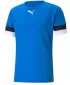 Férfi funkcionális póló PUMA TEAMRISE JERSEY 704932-02 ELECTRIC BLUE LEMONADE/ ELEKTROMOS KÉK LIMONÁDÉ/PUMA FEKETE/PUMA FEHÉR