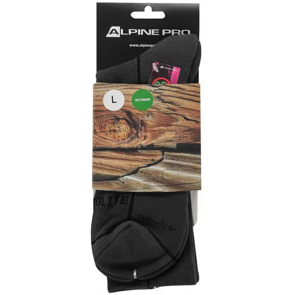  Zokni ALPINE PRO BANFF 2 USCZ039 SÖTÉTSZÜRKE 