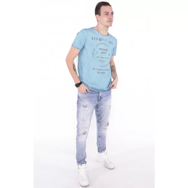  Férfi póló KIXMI NAVIN KÉK 