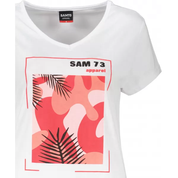  Rövid ujjú női póló SAM 73 ILDA WT 855 FEHÉR 