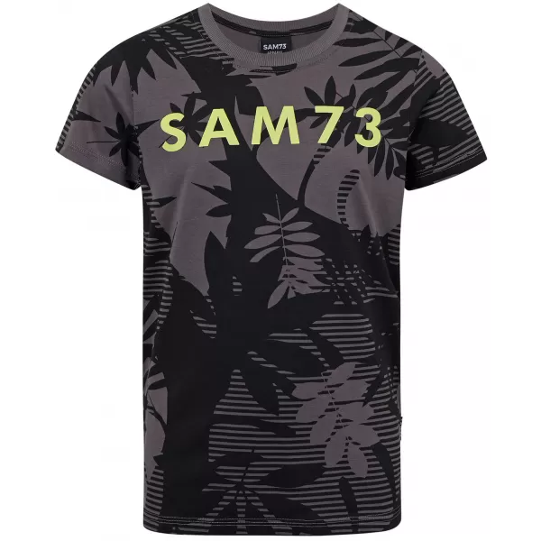  Fiú T -póló rövid ujjú SAM 73 THEODORE BT 563 FEKETE 