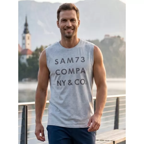  Férfi felső SAM 73 EDGAR MT 787 VILÁGOSSZÜRKE 