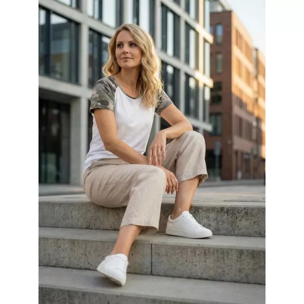  Rövid ujjú női póló SAM 73 ROSE WT 850 FEHÉR 
