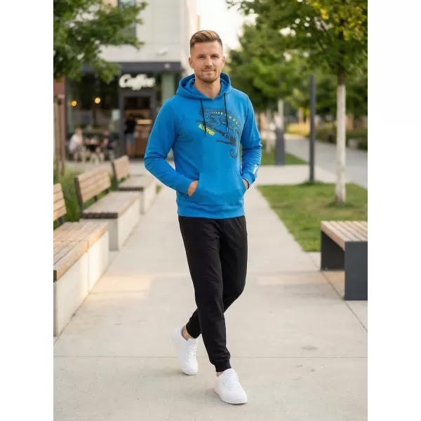  Férfi pulóver ALTISPORT ALM017AL304 KÉK 