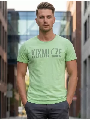 Férfi póló KIXMI NARSEY ZÖLD
