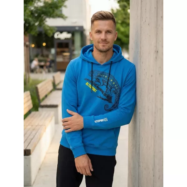  Férfi pulóver ALTISPORT ALM017AL304 KÉK 